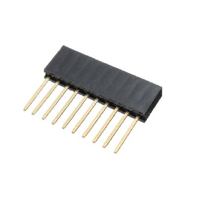 1x10 Pin 2.54 mm Stackable Header - Maker Fabrika