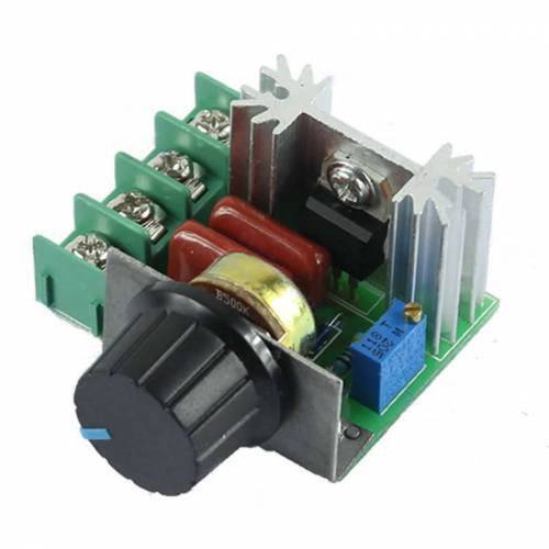 220v AC Motor Sürücü / 2000w Voltaj Regülatörü Hız & Işık Düşürücü Dimmer - 1