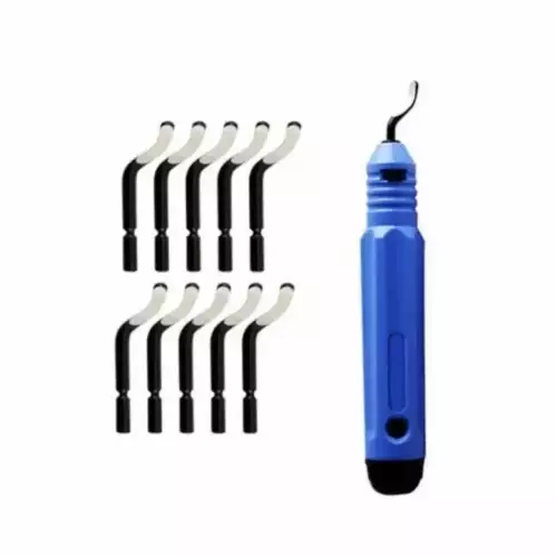 3D Yazıcı Plastik/Metal Çapak Alma Aleti - Raspa - 10 Adet Uç - 1