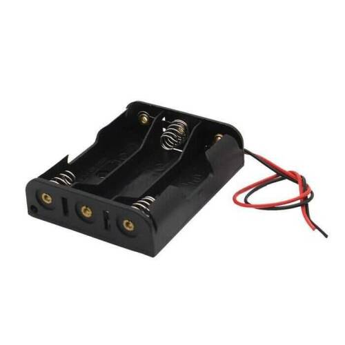 3'lü 18650 Pil Yuvası - Kablolu - Seri Bağlı - 1