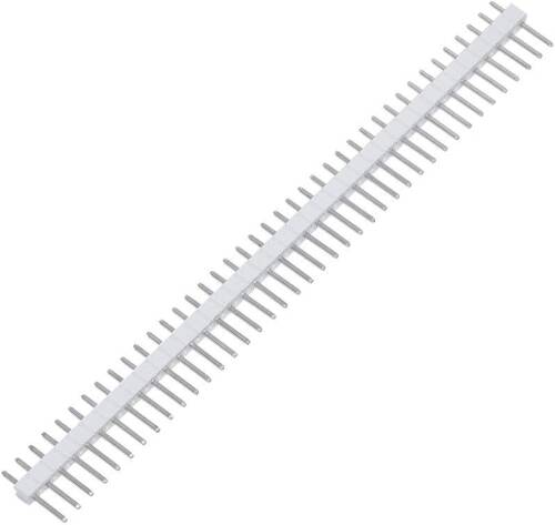 1x40 Pin 2.54 mm Erkek Header - Beyaz - 1