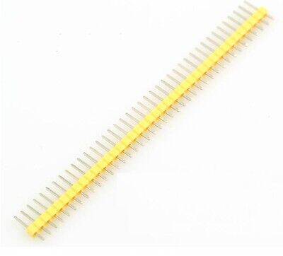 1x40 Pin 2.54 mm Erkek Header - Sarı - Maker Fabrika