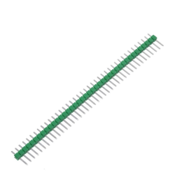 1x40 Pin 2.54 mm Erkek Header - Yeşil - Maker Fabrika