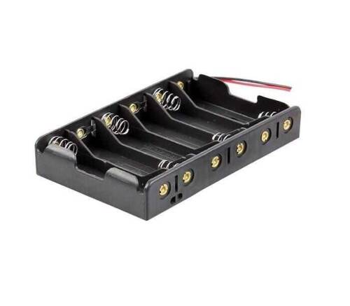 6'lı AA Pil Yuvası - 1