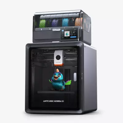 Anycubic Kobra S1 Combo 3D Yazıcı - 1