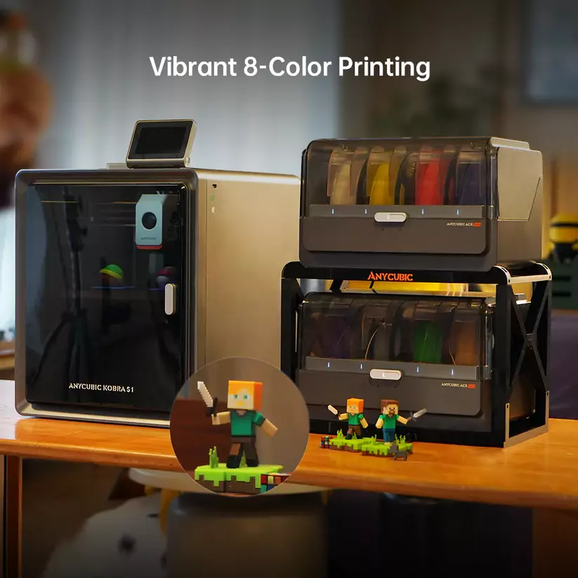 Anycubic Kobra S1 Combo 3D Yazıcı - 5