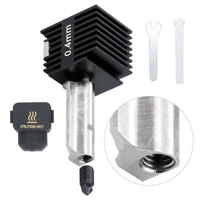 Bambu Lab A1/A1 Mini 0.4mm Değitirilebilir Sertleştrilmiş Çelik Nozzle - Bambu Lab