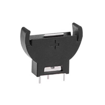 CR2032 Para Pil Yuvası - Düğme Pil - Dikey - Maker Fabrika