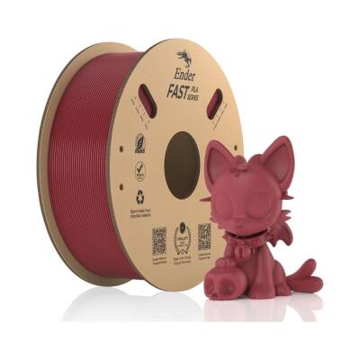 Creality Ateş Kırmızı Ender Fast PLA Filament 1.75 mm 1000gr - Creality