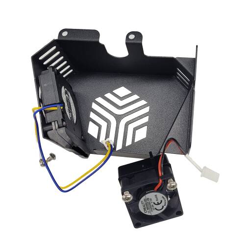 Creality CR-6 SE Baskı Kafası Metal Kapağı 2xFan - Orjinal - 1