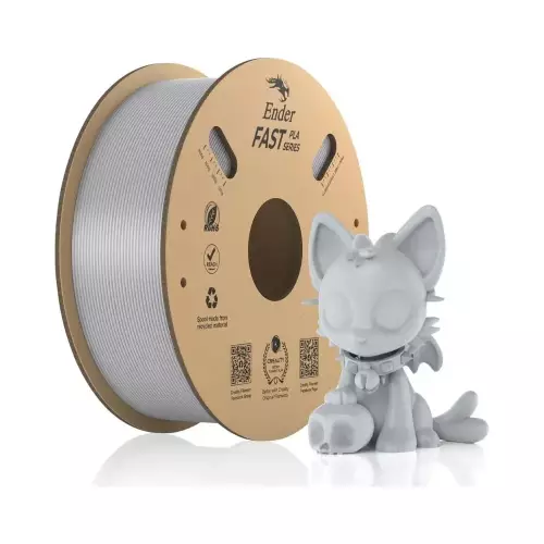 Creality Gümüş Ender Fast PLA Filament 1.75 mm 1000gr - 1