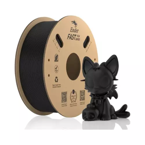 Creality Siyah Ender Fast PLA Filament 1.75 mm 1000gr - 1