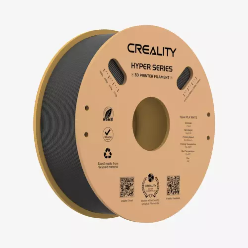 Creality Siyah Hyper PLA Filament 1.75 mm 1000gr - 1