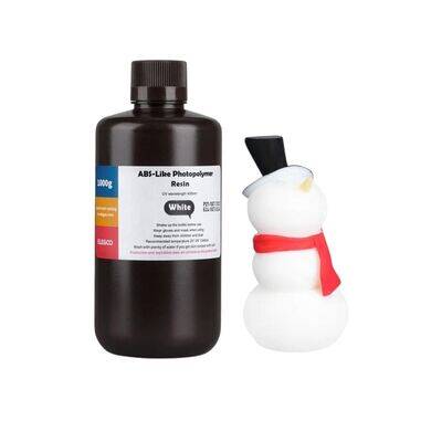 Elegoo ABS Like Reçine Beyaz 1 Kg - Elegoo