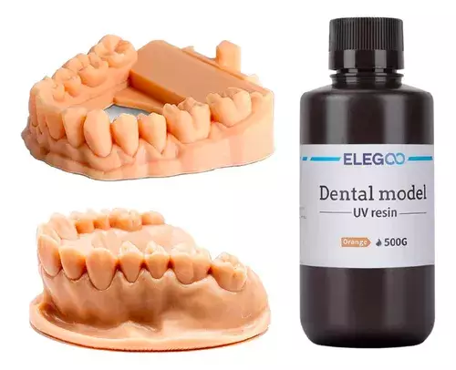 ELEGOO Dental Ortodontik UV Reçine Turuncu 0.5 Kg - 1