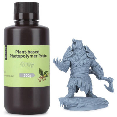 Elegoo Plant-Based (Bitki Bazlı) Reçine Gri 0.5 Kg - Elegoo