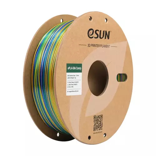 Esun Altın - Mavi - Yeşil ePLA-Silk Candy Filament 1.75 mm 1000gr - 1