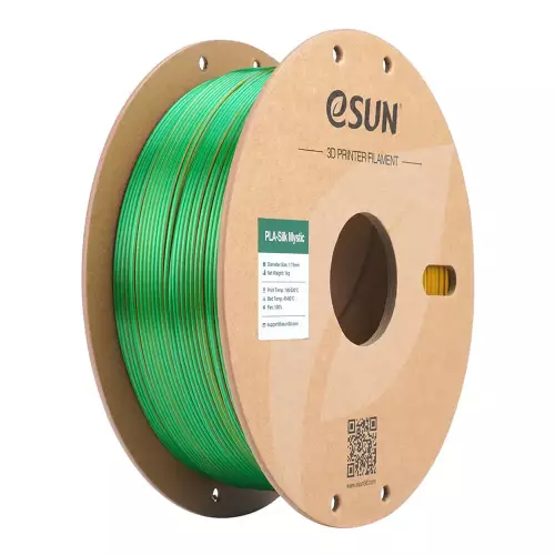 Esun Altın - Yeşil - Mor ePLA-Silk Mystic Filament 1.75 mm 1000gr - 1