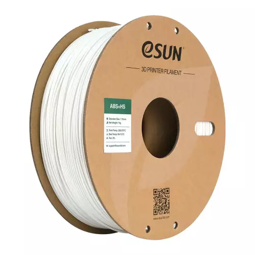 Esun Beyaz ABS Plus HS Filament 1.75 mm 1000gr - 1