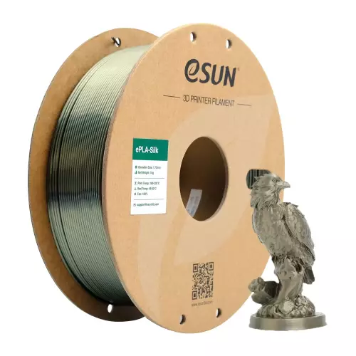 Esun Bronz Metalik ePLA-Silk Filament 1.75 mm 1000gr - 1
