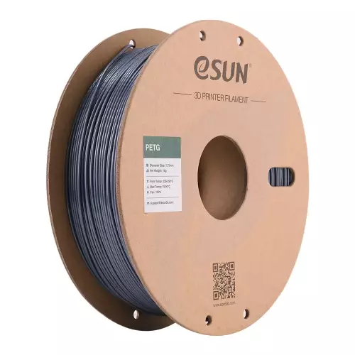Esun Gri PETG Filament 1.75 mm 1000gr - 1