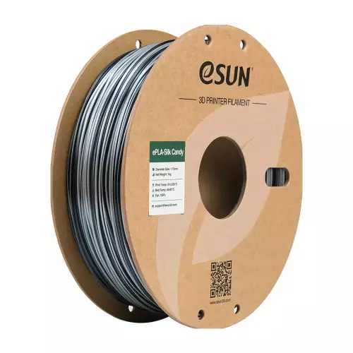 Esun Gümüş - Siyah ePLA-Silk Candy Filament 1.75 mm 1000gr - 1