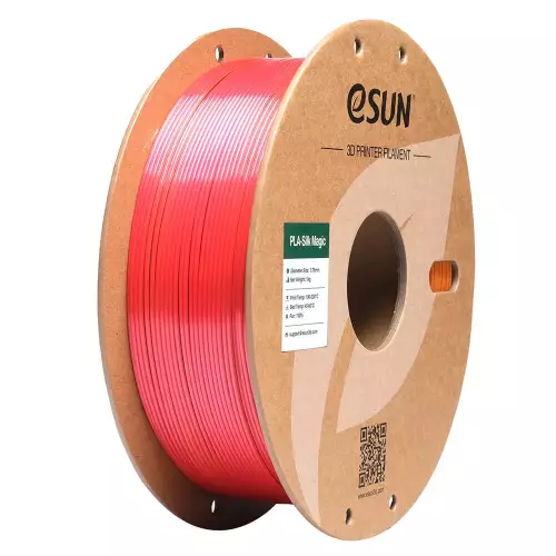 Esun Kırmızı - Altın ePLA-Silk Filament 1.75 mm 1000gr - 1