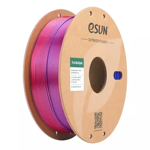 Esun Kırmızı - Mor - Mavi ePLA-Silk Mystic Filament 1.75 mm 1000gr - 1
