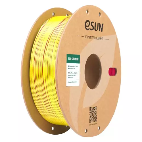 Esun Kırmızı - Sarı - Mavi ePLA-Silk Mystic Filament 1.75 mm 1000gr - 1