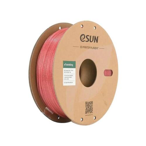 Esun Pembe ePLA-Twinkling Filament 1.75 mm 1000gr - 1