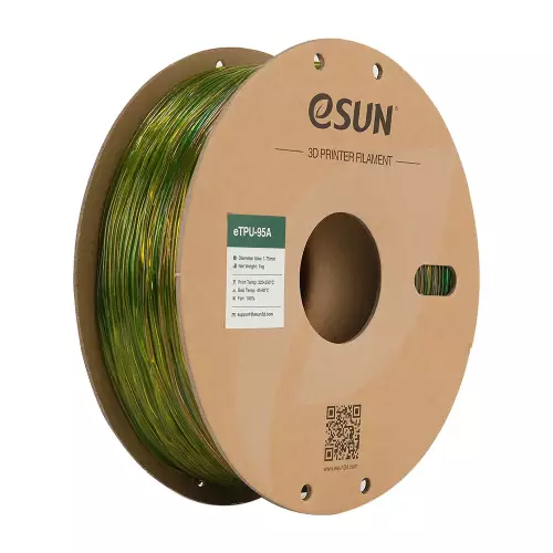 Esun Rainbow B TPU-95A Filament 1.75 mm 1000gr - 1