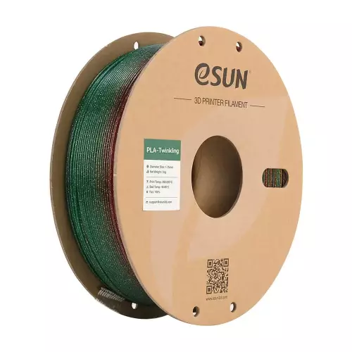 Esun Rainbow ePLA-Twinkling Filament 1.75 mm 1000gr - 1