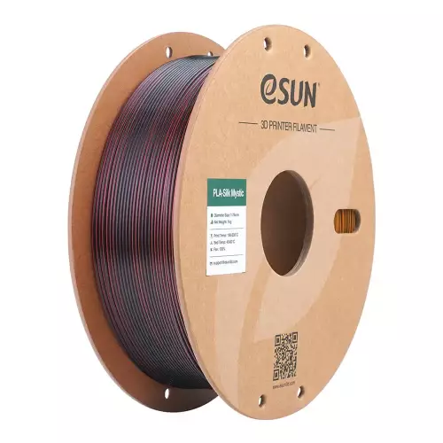 Esun Siyah - Kırmızı - Altın ePLA-Silk Mystic Filament 1.75 mm 1000gr - 1