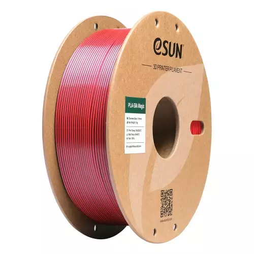 Esun Siyah - Kırmızı ePLA-Silk Magic Filament 1.75 mm 1000gr - 1