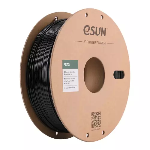 Esun Siyah PETG Filament 1.75 mm 1000gr - 1