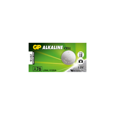 GP LR44 A76 Alkani Düğme Pil - GP