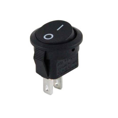 IC-133-5 Yuvarlak Işıksız Anahtar ON-OFF 2P - 1