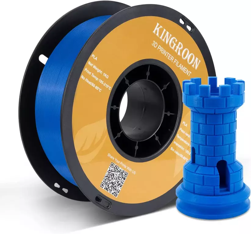 Kingroon Mavi PLA Filament 1.75 mm 1000gr - 1