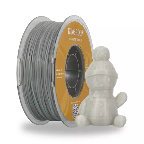 Kingroon Gri PLA Twinkling Filament 1.75 mm 1000gr - 1