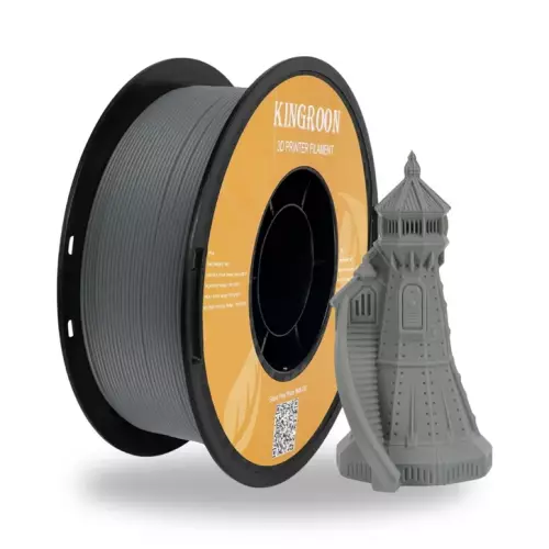 Kingroon Gri Rapid PLA Filament 1.75 mm 1000gr - 1