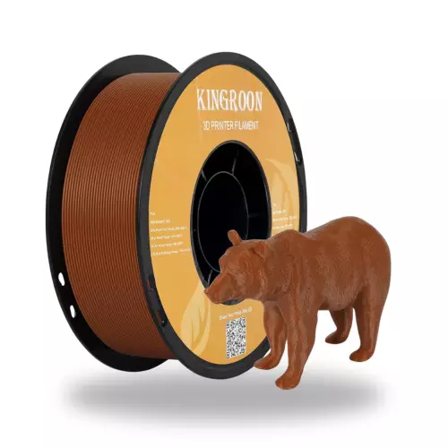 Kingroon Kahverengi PLA Filament 1.75 mm 1000gr - 1