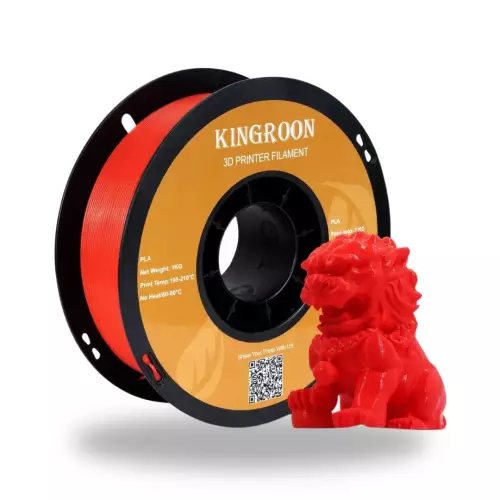 Kingroon Kırmızı TPU-95A Filament 1.75 mm 1000gr - 1