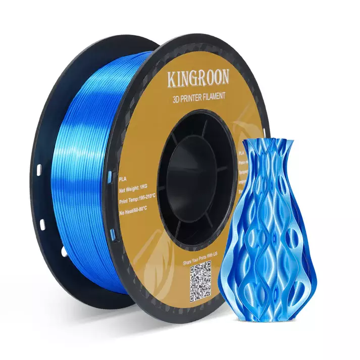 Kingroon Mavi PLA Silk Filament 1.75 mm 1000gr - 1