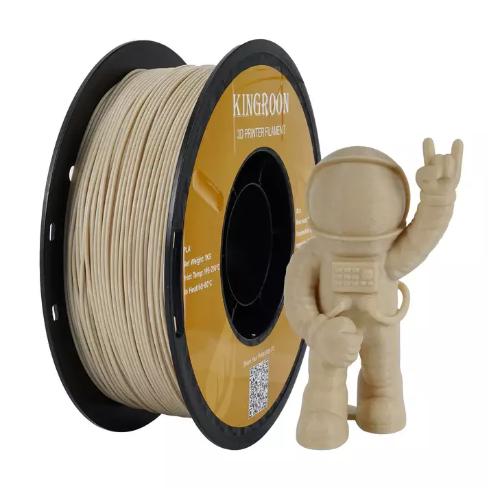 Kingroon PLA Wood Filament 1.75 mm 1000gr - 1