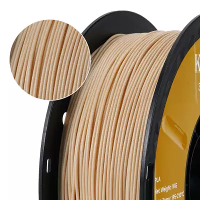 Kingroon PLA Wood Filament 1.75 mm 1000gr - 2