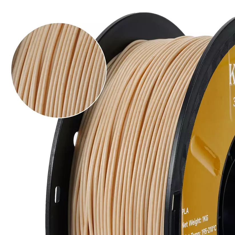Kingroon PLA Wood Filament 1.75 mm 1000gr - 2