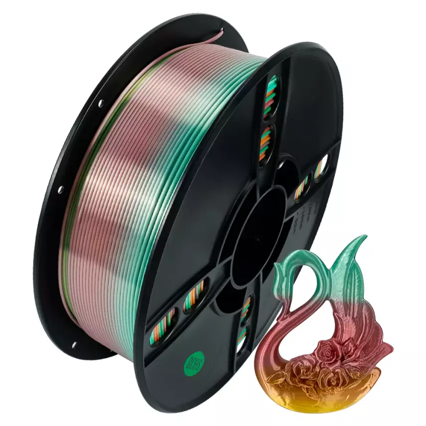 Kingroon Rainbow PLA Silk Gökkuşağı Makaron Filament 1.75 mm 1000gr - 1