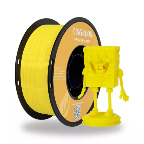 Kingroon Sarı Rapid PLA Filament 1.75 mm 1000gr - 1