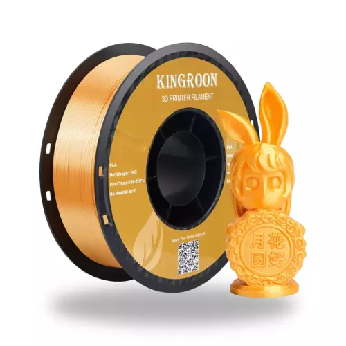 Kingroon Turuncu PLA Silk Filament 1.75 mm 1000gr - 1