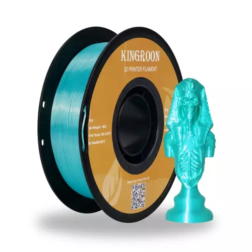 Kingroon Yeşil PLA Silk Filament 1.75 mm 1000gr - 1